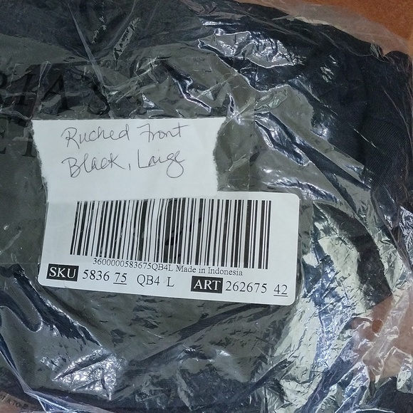 Victoria's Secret Pink RUCHED FRONT ONE-PIECE - Picture 5 of 5